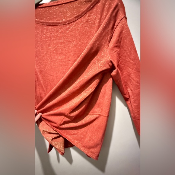 Lululemon Back in Action Long Sleeve Shirt *Spark Cayenne - Picture 6 of 7